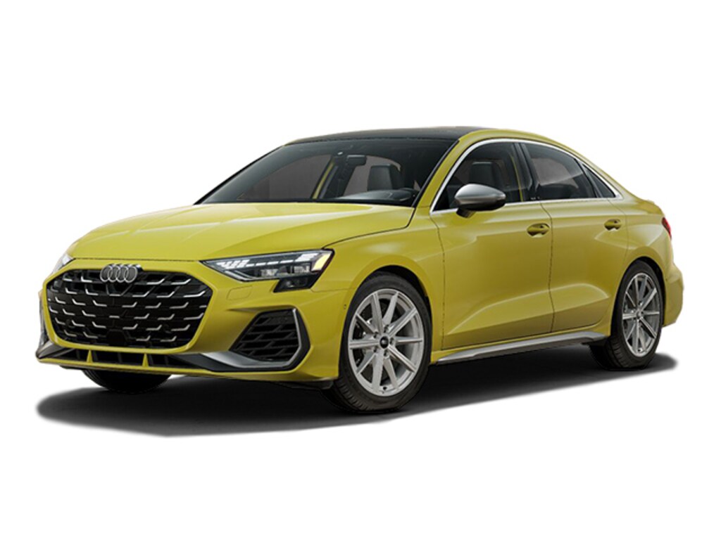 New 2025 Audi S3 in Python Yellow for Sale at Audi Hoffman Estates